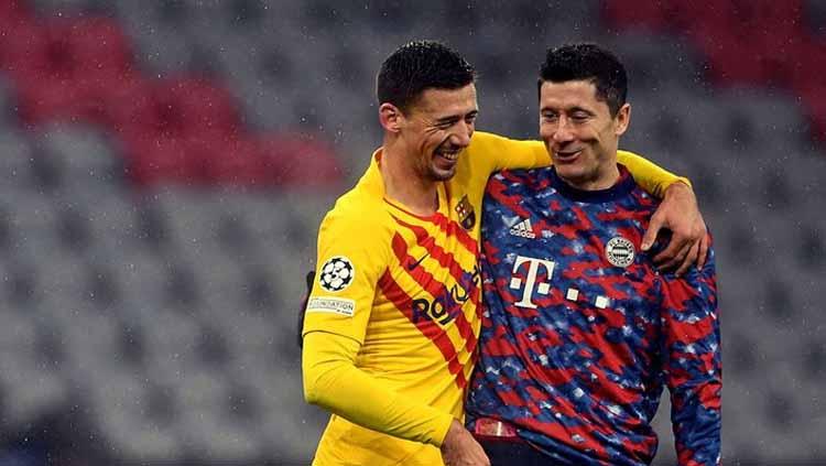 Raksasa Liga Italia, AC Milan, gerak cepat amankan Clement Lenglet usai dipulangkan Aston Villa ke Barcelona pada bursa transfer Januari.