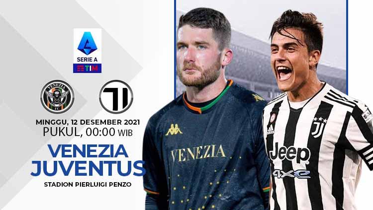 Berikut link live streaming pertandingan lanjutan pekan ke-17 kompetisi Liga Italia musim 2021-2022 antara tuan rumah Venezia vs Juventus. - INDOSPORT