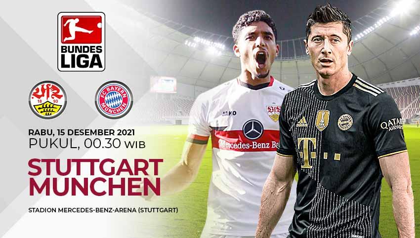Tuan rumah Stuttgart akan menghadapi lawan berat, Bayern Munchen di lanjutan Bundesliga pada pekan ke-16, Rabu (15/12/21) pukul 00.30 dini hari WIB. - INDOSPORT