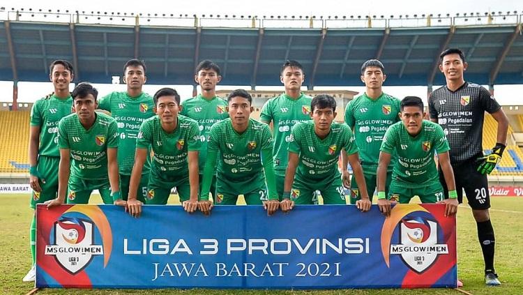Skuat Persikab Kab. Bandung di Liga 3 2021.
