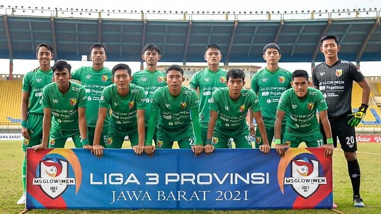 Skuat Persikab Kab. Bandung di Liga 3 2021. - INDOSPORT