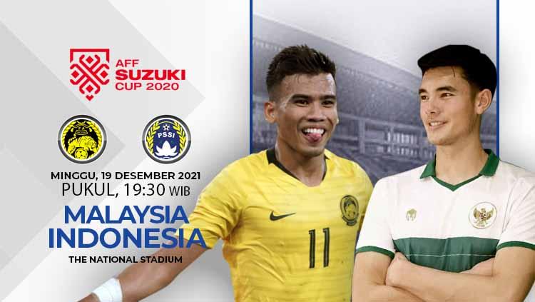 Malaysia vs Timnas Indonesia di Piala AFF 2020.