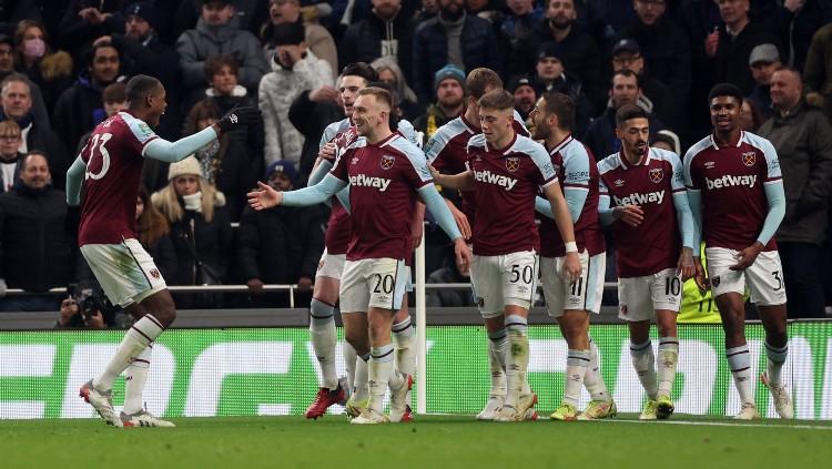 Gol Jarrod Bowen dan Michail Antonio dalam laga Piala FA antara Derby County vs West Ham United pada Selasa (31/01/23) di Pride Park membawa tim tamu menang 0-2