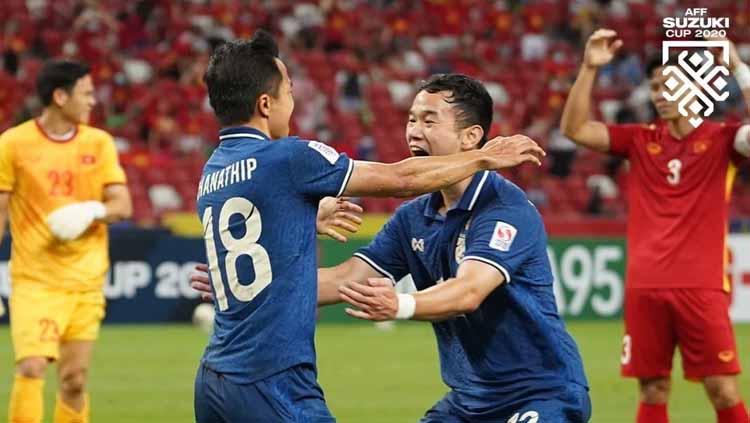 Chanathip Songkrasin mendatangi timnas Thailand jelang melawan Malaysia di semifinal Piala AFF 2022 pada Sabtu (7/1/23) dan Selasa (10/1/23).