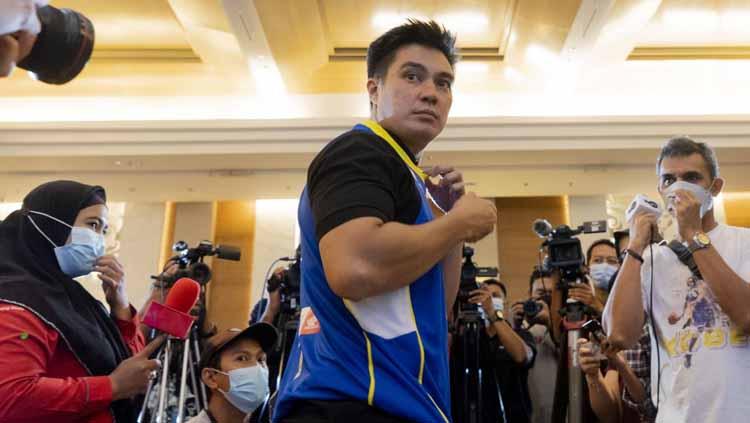 Artis Indonesia, Baim Wong, menikmati langsung pertandingan NBA All Star 2023 yang digelar di Vivint Smart Home Arena, Utah, Amerika Serikat, Senin (20/02/23).