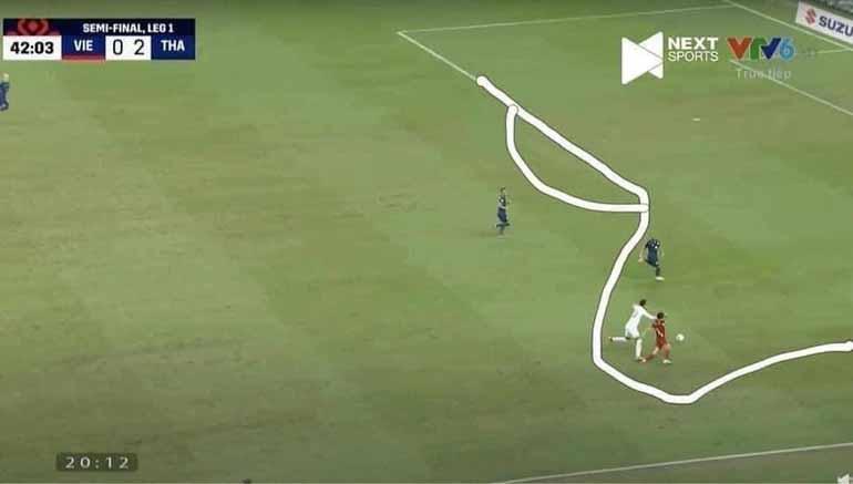 Meme yang dibuat netizen Vietnam kontra Thailand Piala AFF 2020 Copyright: dantri