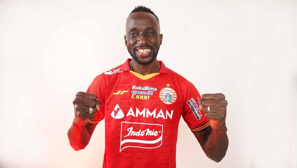 Makan Konate saat berseragam Persija Jakarta. Kini gelandang asal Mali itu dikabarkan merapat ke Liga 2 PSIM Jogja.