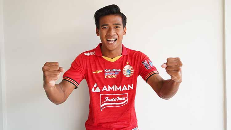 Pemain baru Persija Jakarta, Irfan Jauhari jelang putaran kedua Liga 1 2021/2022. - INDOSPORT