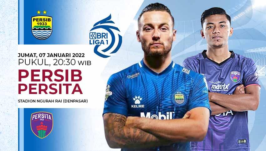 Pertandingan antara Persib Bandung vs Persita Tangerang (BRI Liga 1).