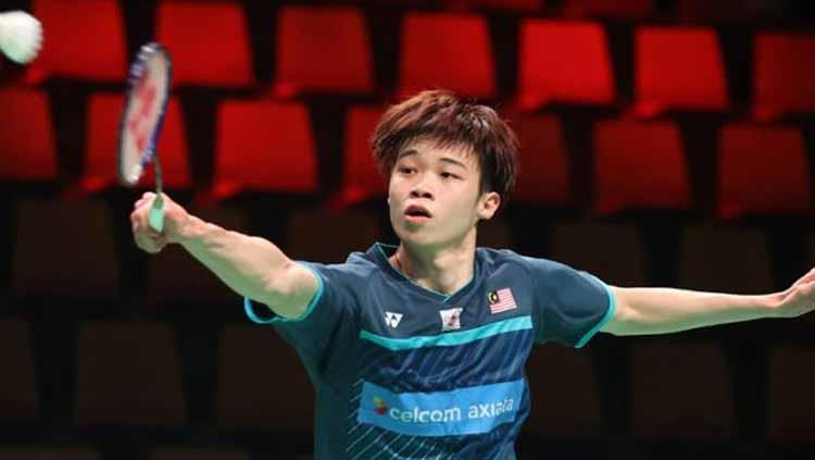 Tunggal putra Malaysia, Ng Tze Yong, mendapatkan gemblengan dari Hendrawan selama persiapan menyongsong Malaysia Open 2023. - INDOSPORT