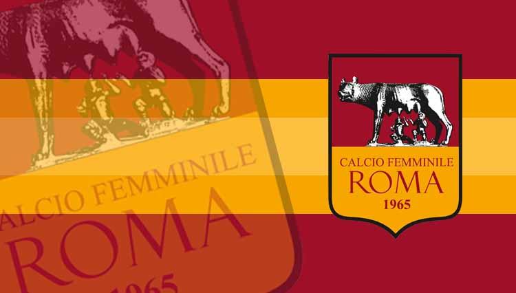 Logo Roma CF, klub baru Shalika Aurelia.