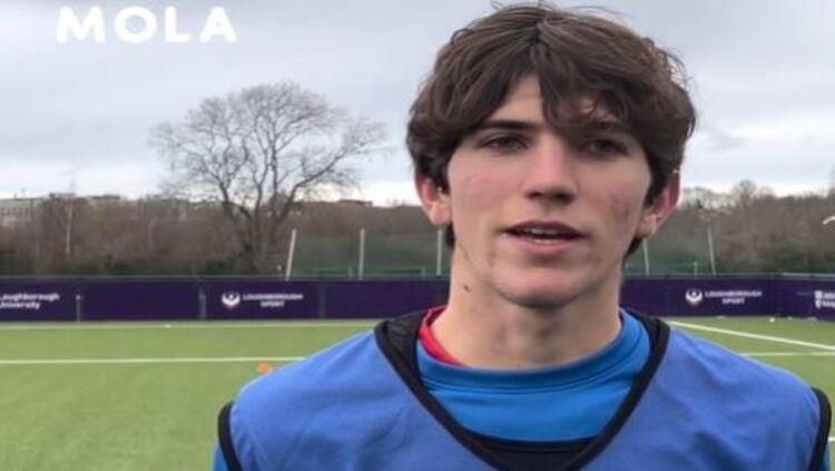Ludovico Rodolfo Masera, pemain Como FC Italia yang mengikuti program Garuda Select 4.