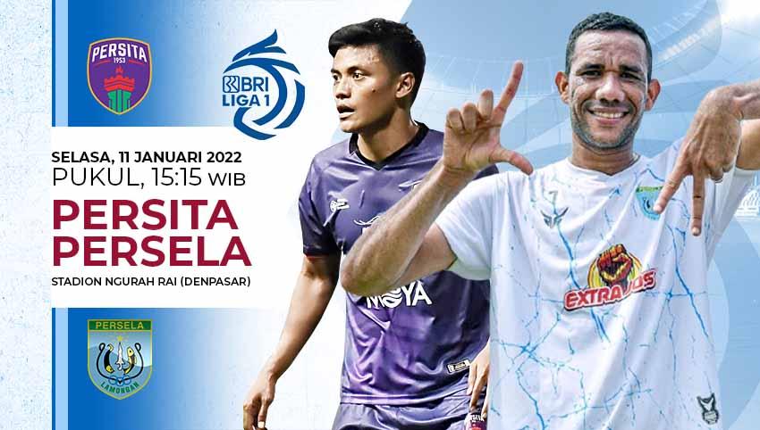 Persita Tangerang akan bertemu Persela Lamongan di lanjutan BRI Liga 1 2021-2022, Selasa (11/01/22) pukul 15:15 WIB. - INDOSPORT