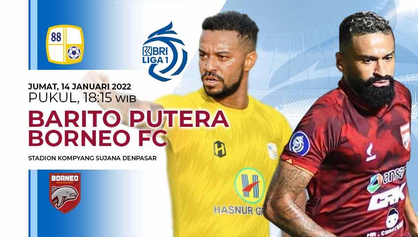 Barito Putera vs Borneo FC. Foto: ftorres_99/rafashow22/INSTAGRAM - INDOSPORT