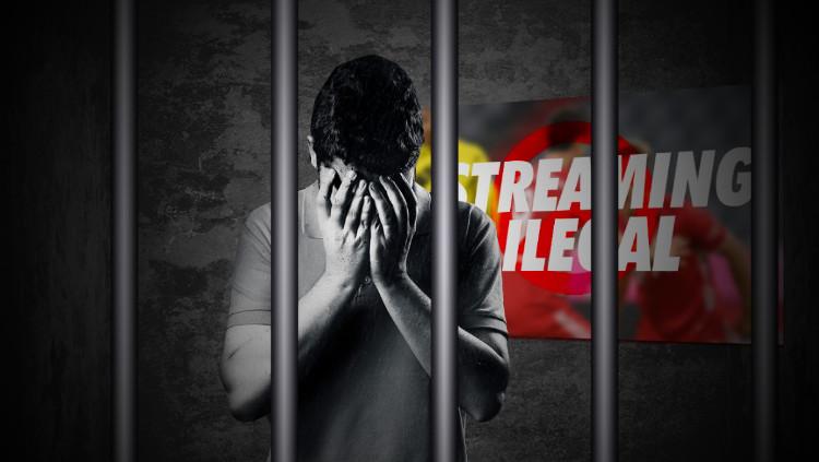 Ilustrasi Streaming Ilegal.
