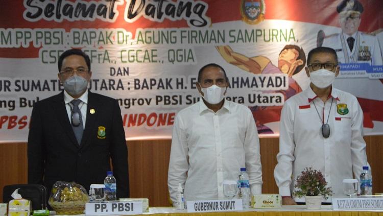 Pengurus Pusat (PP) PBSI memastikan Pengprov PBSI Sumatera Utara mendapat jatah pelaksanaan kejuaraan bulutangkis bertajuk Sirkuit Nasional (Sirnas). - INDOSPORT