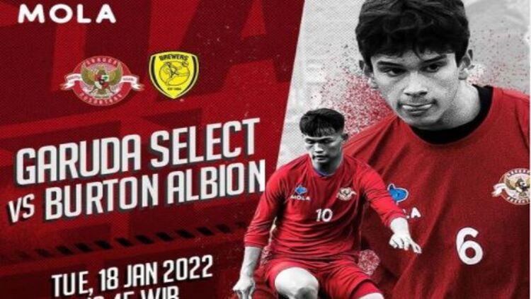 Garuda Select vs Burton Albion - INDOSPORT