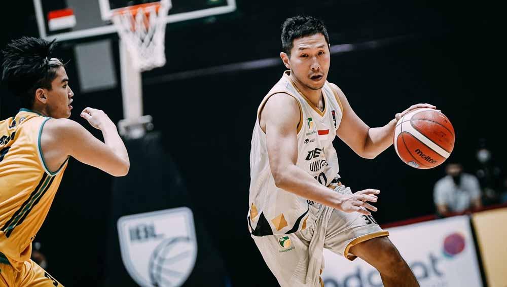Dewa United vs Satya Wacana Salatiga di IBL 2022, Selasa (18/01/22). Foto: Dewa United