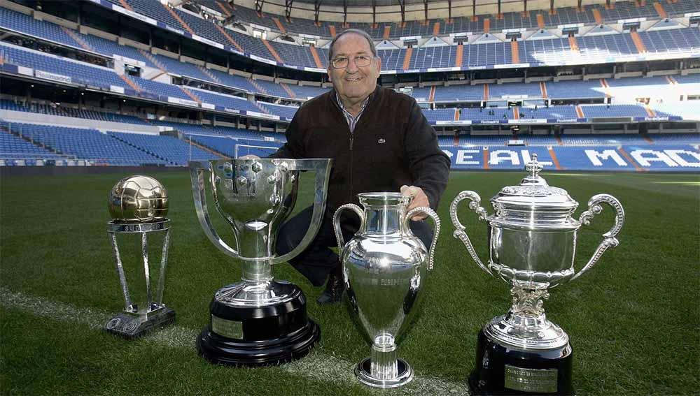 Paco Gento legenda Real Madrid. Foto: Managing Madrid - INDOSPORT