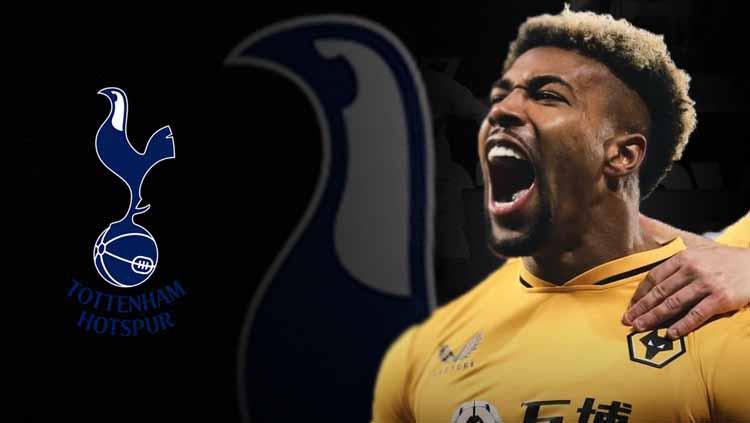 Indosport - Pemain Wolves, Adama Traore yang dirumorkan akan segera bergabung Tottenham Hotspur.