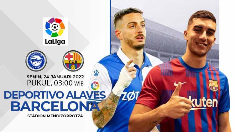 Berikut prediksi pertandingan lanjutan pekan ke-22 kompetisi Liga Spanyol musim 2021-2022 antara Deportivo Alaves vs Barcelona. - INDOSPORT