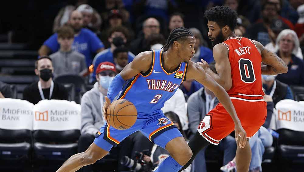 Chicago Bulls vs Oklahoma City Thunder. Foto: Reuters/Alonzo Adams-USA TODAY Sports - INDOSPORT