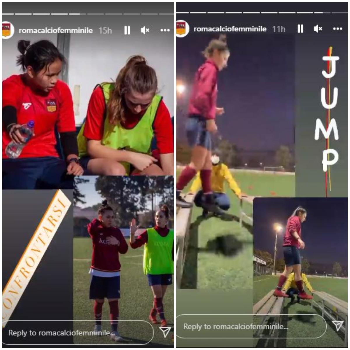 Mengintip Kerasnya Latihan Shalika Aurelia di Klub Serie B Roma CF Copyright: instagram.com/stories/romacalciofemminile