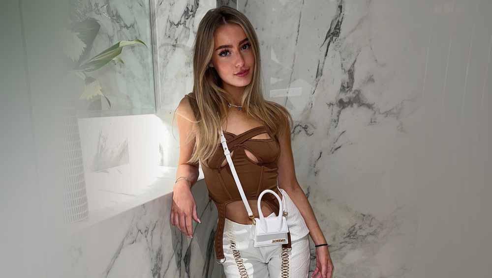 Pesona Harriet Robson korban kekerasan Mason Greenwood. Foto: Instagram@hasrobson Copyright: Instagram@hasrobson