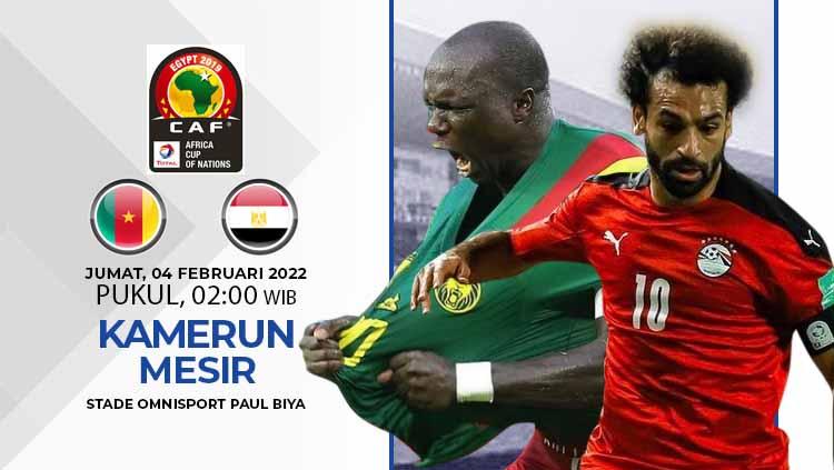 Kamerun bakal bentrok dengan Mesir di laga semifinal Piala Afrika 2021 Jumat (04/02/22). Berikut prediksi pertandingannya. - INDOSPORT