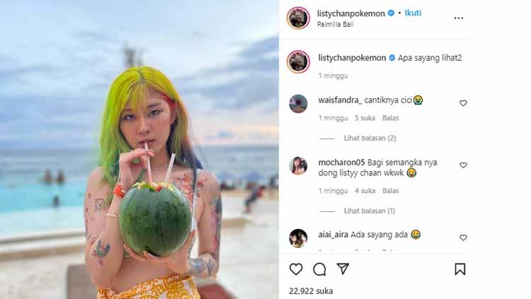 Eks pro player EVOS Esports, Listy Chan, nyaris bunuh diri saat live streaming di TikTok. - INDOSPORT