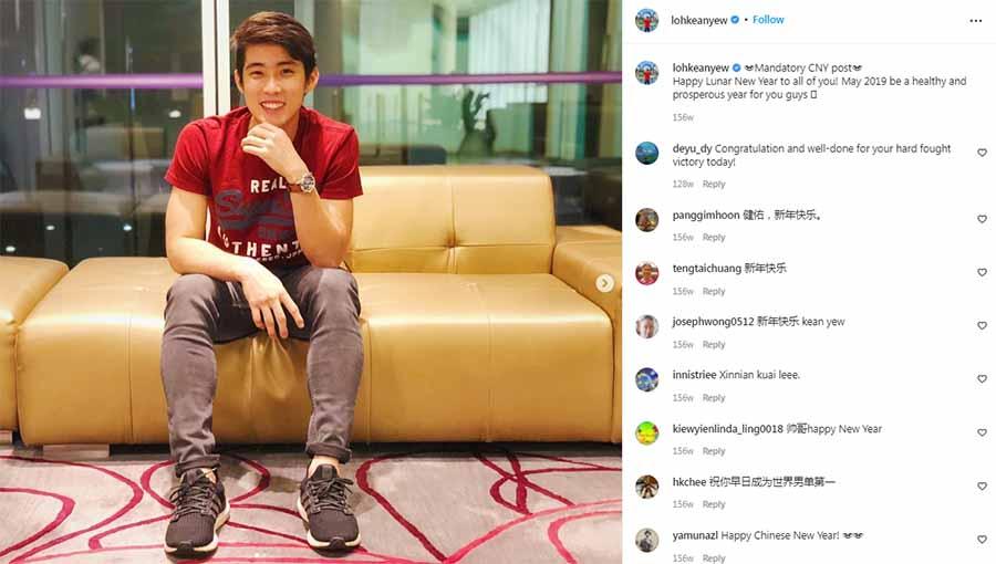 Sabet medali perunggu Badminton Asia Team Championship (BATC) 2022, Loh Kean Yew ucap bangga usai turu antar tim putra Singapura lolos ke Piala Thomas 2022.