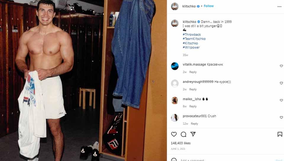 Wladimir Klitschko, petinju kelas berat asal Ukraina. Foto: Instagram@klitschko - INDOSPORT