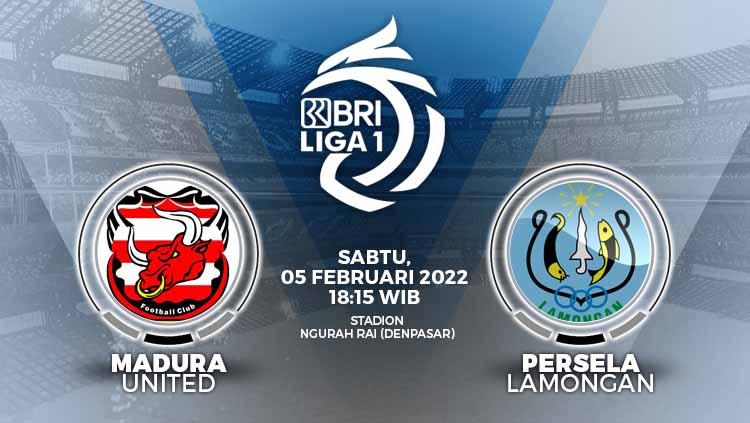 Pertandingan antara Madura United vs Persela Lamongan (BRI Liga 1). - INDOSPORT