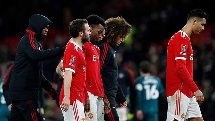 Manchester United dilaporkan telah memasukkan tiga nama bintang muda Inggris dalam daftar buruan. FOTO: REUTERS/Craig Brough. - INDOSPORT