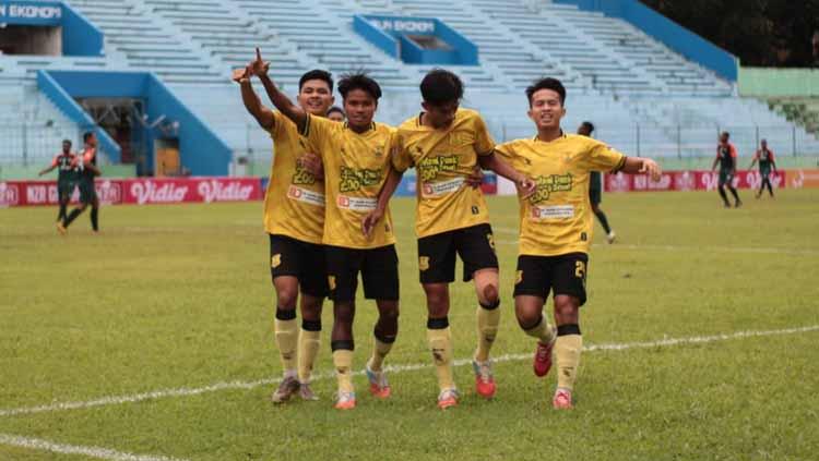 PSDS Deli Serdang membuka laga perdana mereka di putaran nasional Liga 3 2021 dengan kemenangan telak atas Persigubin Gunung Bintang. FOTO: Dok. PSDS Deli Serdang