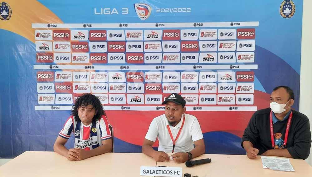 Luis Irsandi, pemain Galaticos FC. Foto: Indosport.com