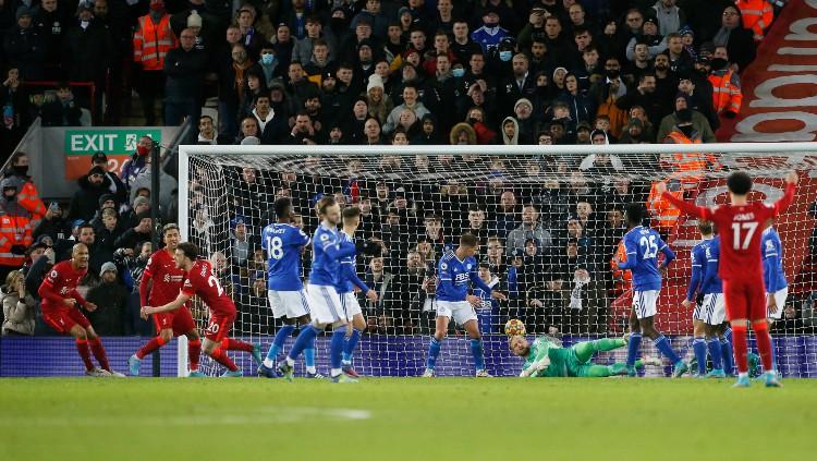 Prediksi Piala Liga Inggris (Carabao Cup) Liverpool vs Leicester City, Kamis (28/09/23) dini hari WIB. Foto: REUTERS/Craig Brough.