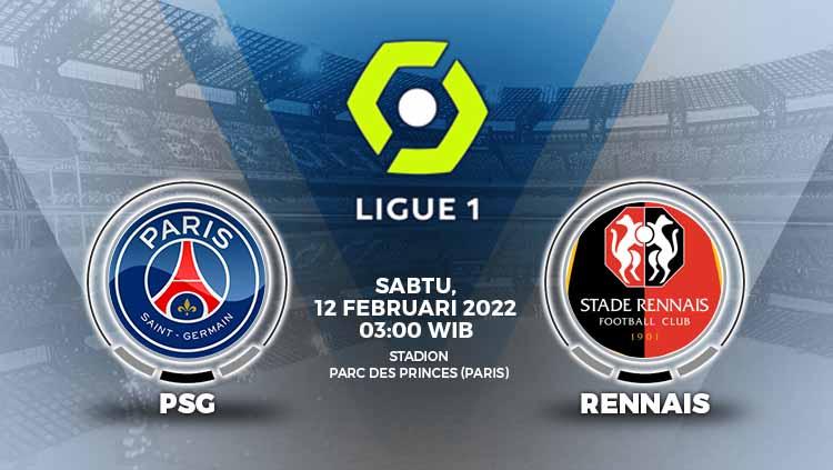 Pertandingan antara Paris Saint-Germain vs Stade Rennais di Ligue 1. - INDOSPORT