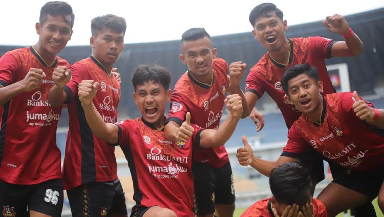 Karo United berhasil melaju ke partai final Liga 3 Putaran Nasional 2021-2022. - INDOSPORT