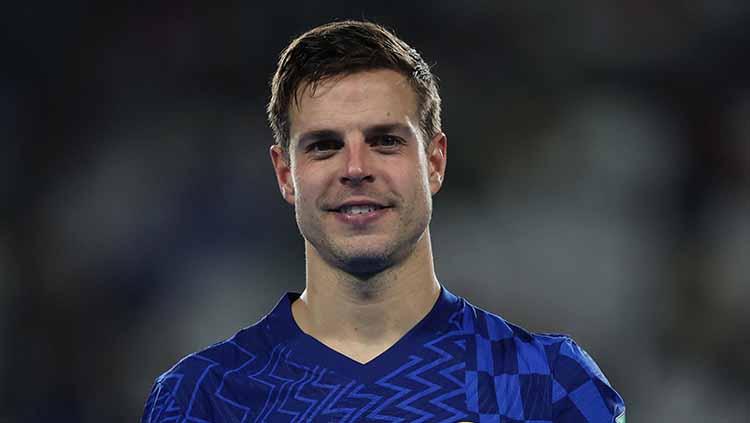 Secara mengejutkan Inter Milan telah dikabarkan mencapai kata sepakat dengan kapten Chelsea, Cesar Azpilicueta, soal transfer di bursa transfer musim panas 2023. FOTO: REUTERS/Matthew Childs