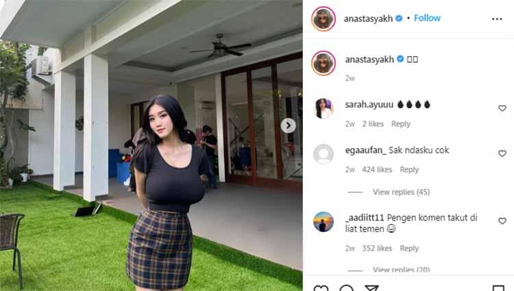 Anastasya Khosasih, brand ambassador tim Esports Geng Kapak (GPX). Foto: Instagram@anastasyakh