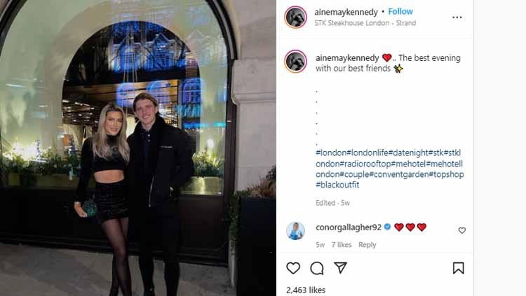 Aine May, pacar Conor Gallagher - INDOSPORT
