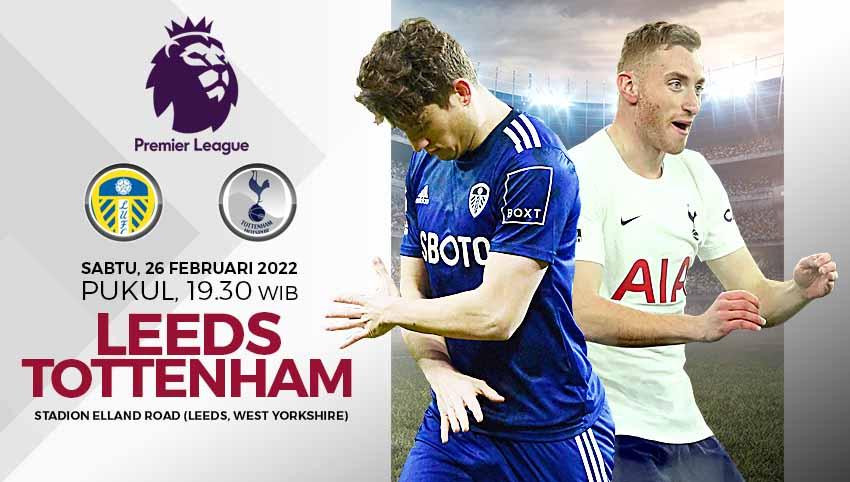 Prediksi untuk pertandingan pekan ke-27 Liga Inggris 2021/2022 antara Leeds United vs Tottenham Hotspur yang akan digelar pada Sabtu (26/02/22) pukul 19.30 WIB. Foto: REUTERS/Rebecca Naden/Russell Cheyne