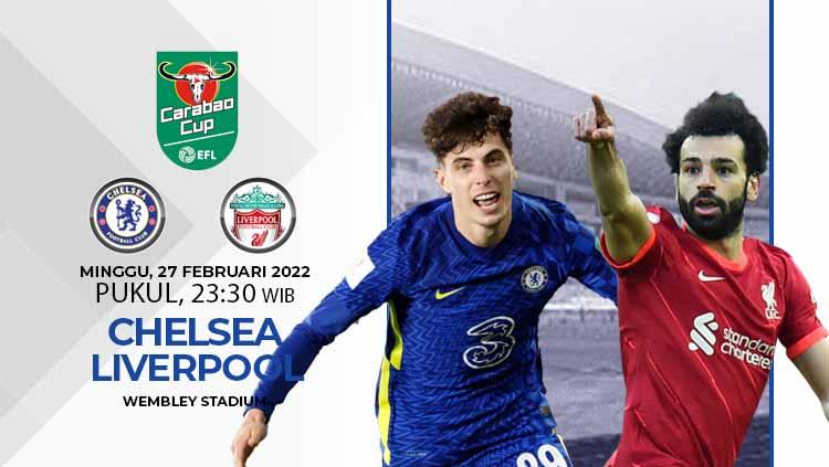 Final Piala Liga Inggris Chelsea vs Liverpool.