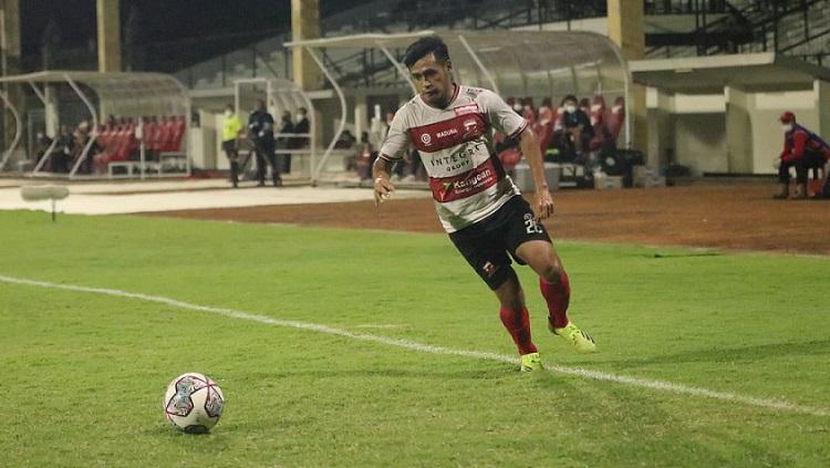 Bek Madura United, Novan Sasongko. (Foto: MO Madura United)