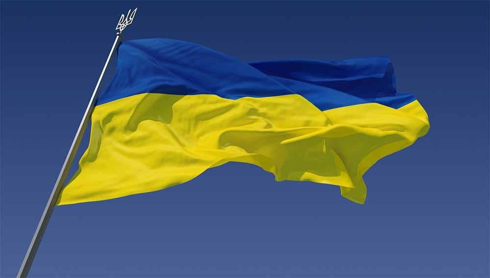 Bendera Ukraina. Foto: wikipedia - INDOSPORT