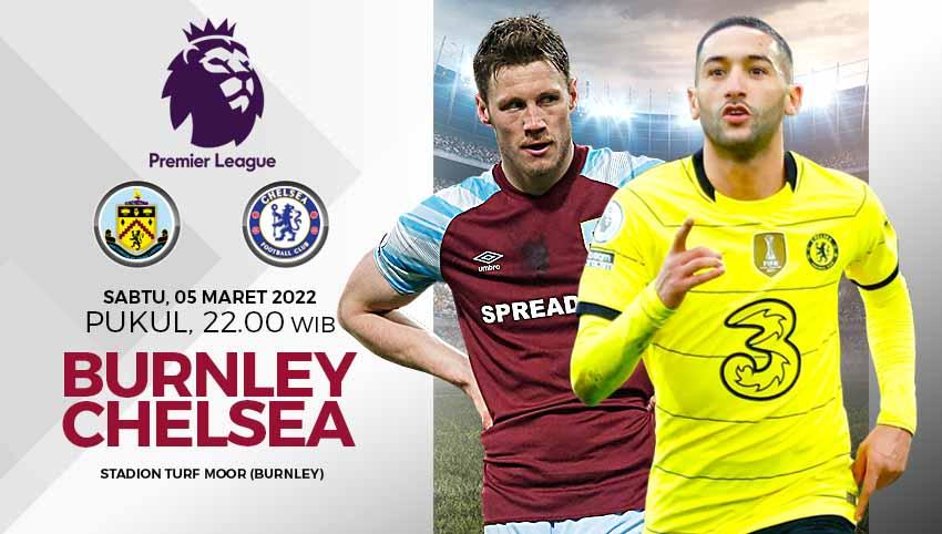 Berikut prediksi pertandingan Liga Inggris antara Burnley vs Chelsea yang akan digelar pada Sabtu (05/03/22) pukul 22.00 WIB. Foto: Reuters/Craig Brough/Andrew Boyers - INDOSPORT