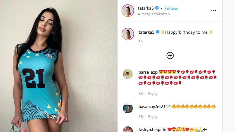 Tatyana Demyanova yang disebut pevoli tercantik dunia asal Kazakhstan, pamerkan potret glamor saat borong mobil mewah demi momen spesial di tahun baru.