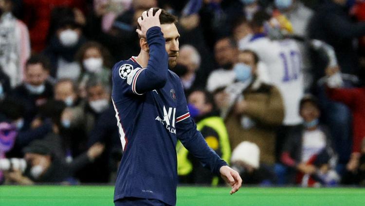 Berikut sembilan catatan di luar nalar yang buktikan Lionel Messi belum habis di tahun 2022, usai dicap gagal sejak kepindahannya ke Paris Saint-Germain. FOTO: REUTERS/Susana Vera - INDOSPORT