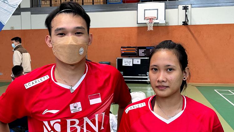 Ganda campuran Indonesia Rinov Rivaldy/Pitha Haningtyas Mentari akan beraksi di perempat final German Open 2022